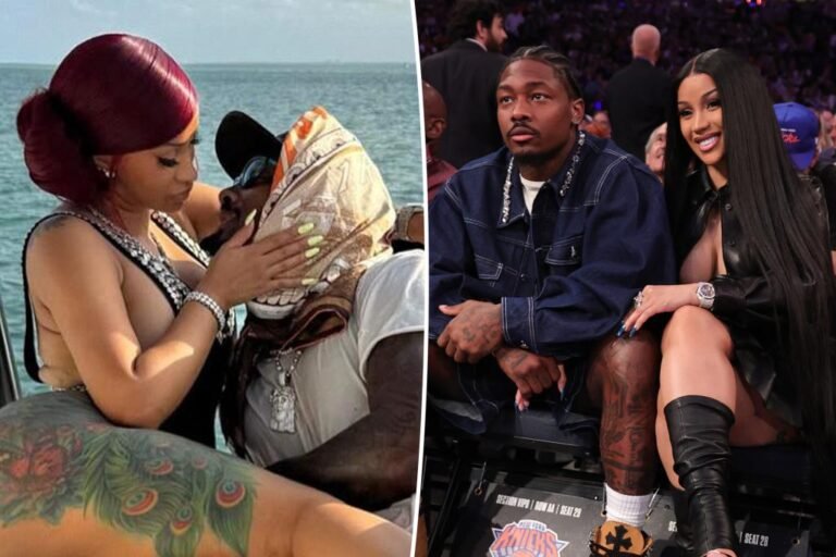Cardi B deletes all photos of Stefon Diggs, sparks split rumors one month after going Instagram-official