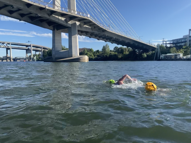 West Seattle Blog… | READER REPORT: Big achievement for West Seattle ultramarathon swimmer and coach