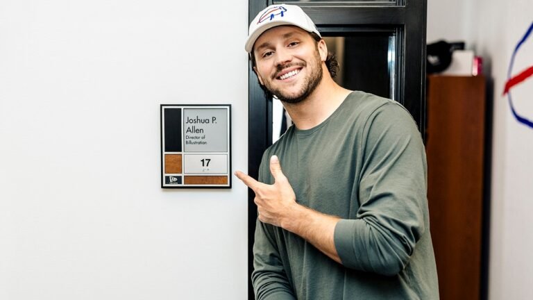 Josh Allen becomes New Era’s first ambassador with investment stake