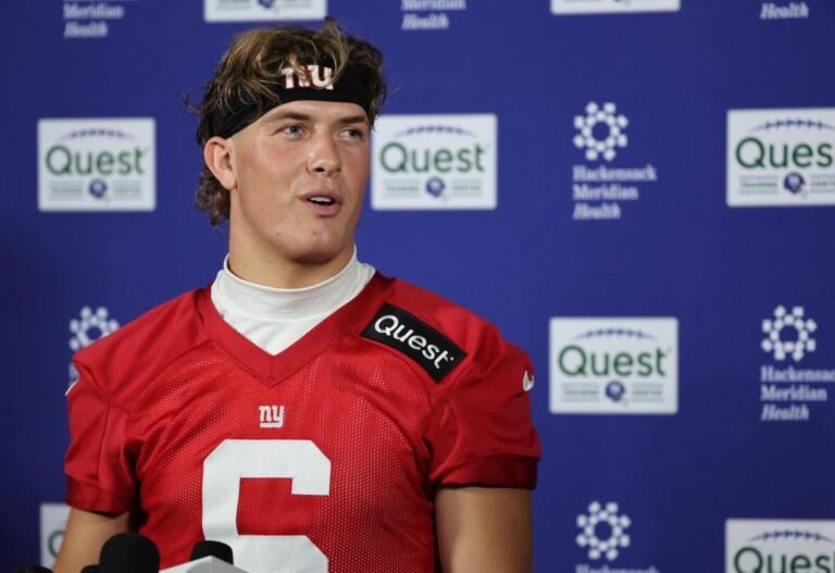 Giants drawn to Jaxson Dart’s innate leadership ability that is getting rave reviews