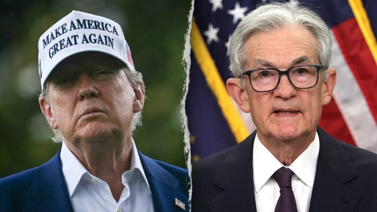 Trump renews criticism of Fed Chair Powell over interest rates
