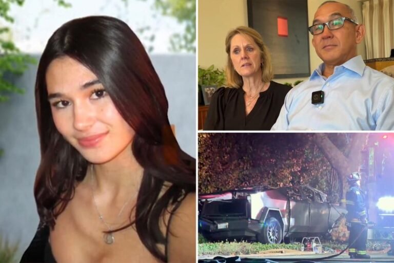 California teen Krysta Tsukahara parents sue Tesla for Cybertruck design flaw during fatal car crash
