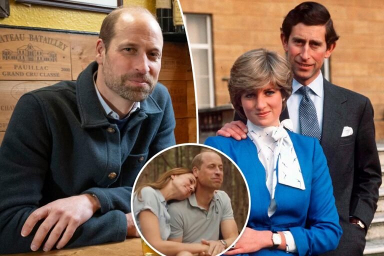 Prince William vows not to make same marriage ‘mistakes’ with Kate Middleton as King Charles, Princess Diana