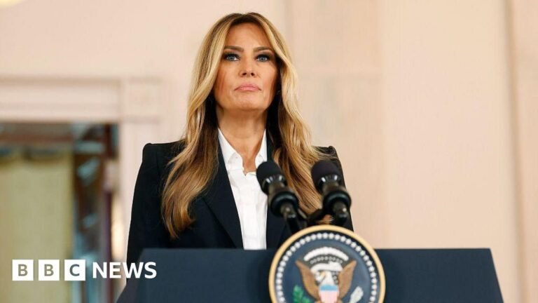 Melania Trump says she has ‘open communication channel’ with Putin about Ukrainian children