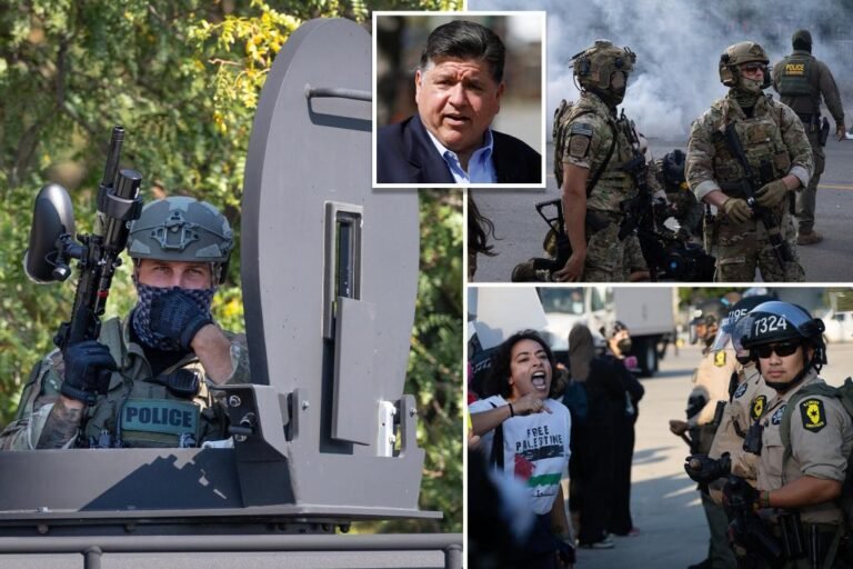 Trump sending 400 Texas National Guard troops to Illinois as anti-ICE protests continue to rage: Pritzker