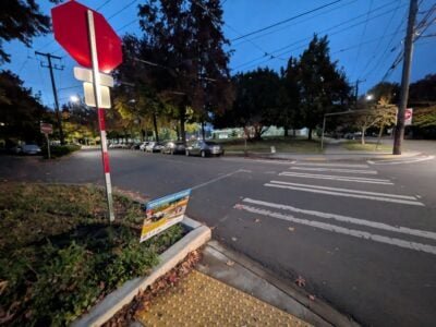 This new 4-way stop is not a rogue project of the Capitol Hill Department of Transportation