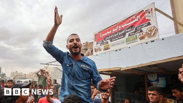 Palestinians celebrate ceasefire deal – but fear confronting grief