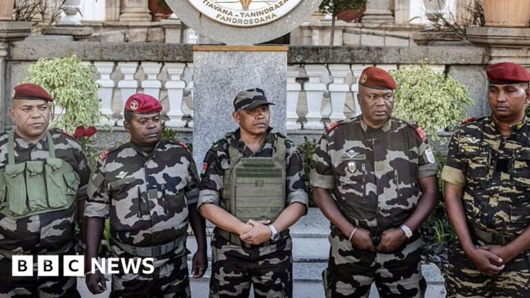 Madagascar military unit says it has seized power and toppled President Andry Rajoelina