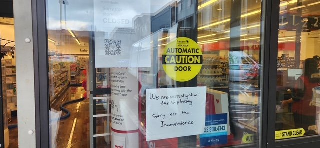 West Seattle Blog… | FOLLOWUP: CVS flooding temporarily closes multiple Jefferson Square businesses