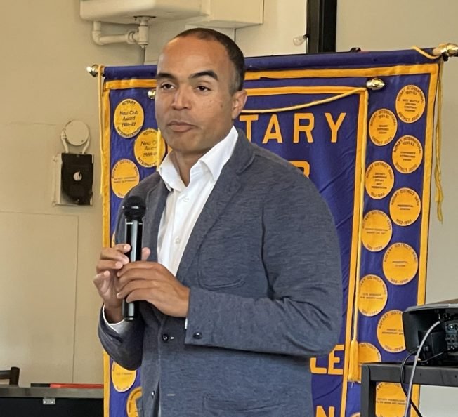 West Seattle Blog… | VIDEO: After ’10 months that felt like 10 years,’ with 41 federal lawsuits, State Attorney General Nick Brown talks with Rotary Club of West Seattle