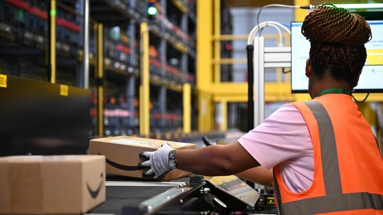 Amazon shows off new tech at Delivering the Future Summit in California