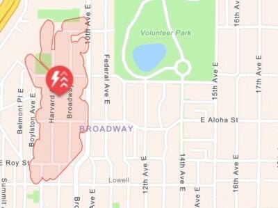 E Aloha transformer explosion part of liminted power outage as windy rain soaks Capitol Hill