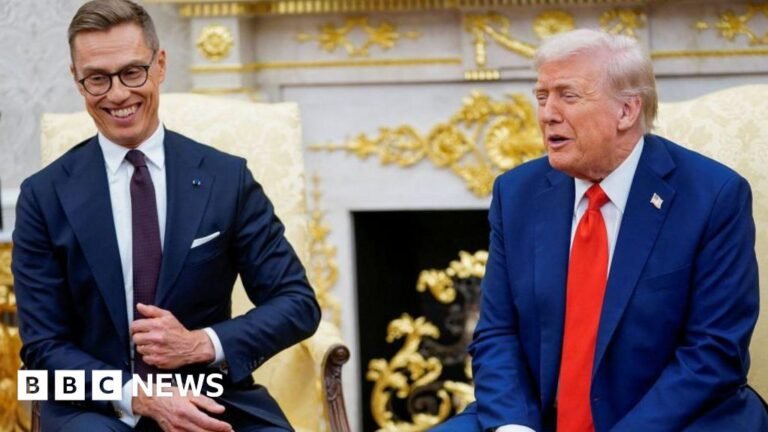 Icebreakers and golf forge Trump and Finnish leader’s unlikely friendship