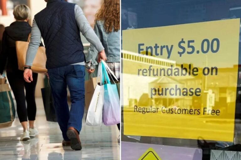 Australian thrift store Goosey Goosey Gander under fire for charging entry fee