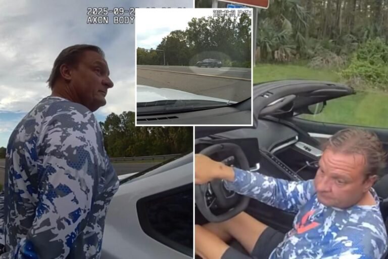 Florida man Michael Stanek blames haircut appointment after getting clocked going more than 100 mph