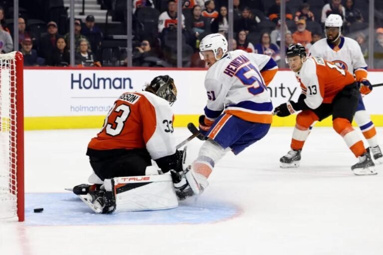 Islanders’ Emil Heineman shines in top-six role with game-winning goal