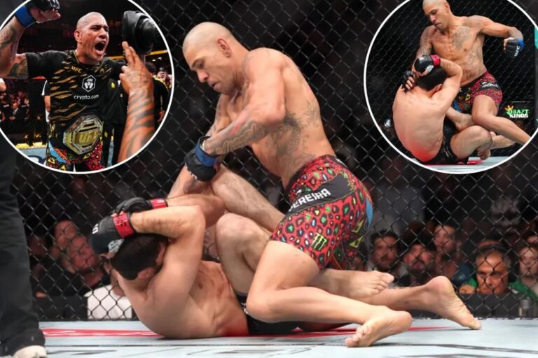 Alex Pereira wins light heavyweight title