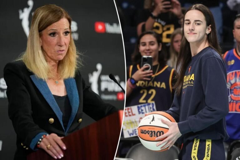 WNBA commissioner Cathy Engelbert denies alleged statement saying Caitlin Clark should be ‘grateful’ to league for success