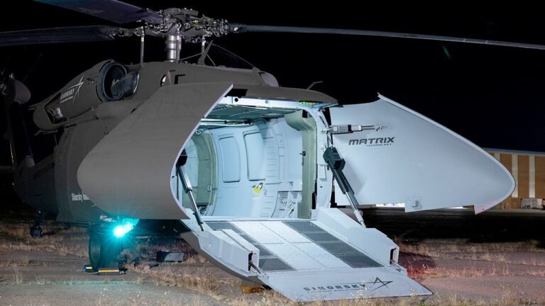 U-Hawk autonomous Black Hawk helicopter debuts, first flight set for 2026