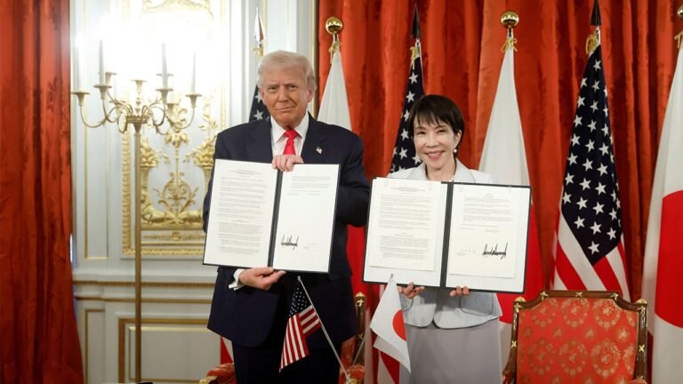 Trump, Japan PM sign critical minerals deal amid China market dominance