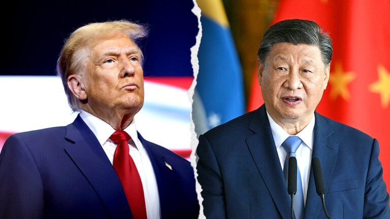 Trump says China ‘forced’ him to impose massive tariffs on imports