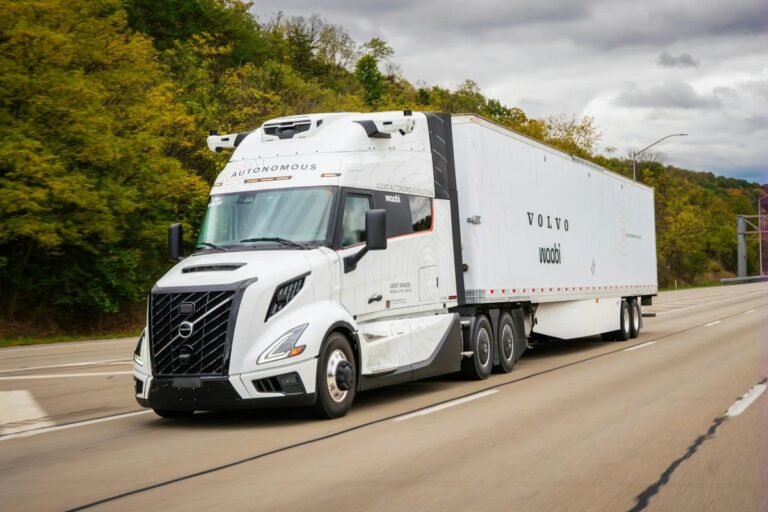 Waabi unveils autonomous truck made in partnership with Volvo